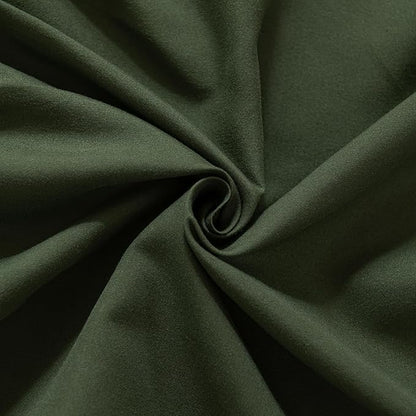 Bed Skirt Full Size Ruffled Bed Skirts with Split Corners, 12 Inch Drop Dust Ruffle Bed Skirt with Platform, Green, Full - 12" Drop