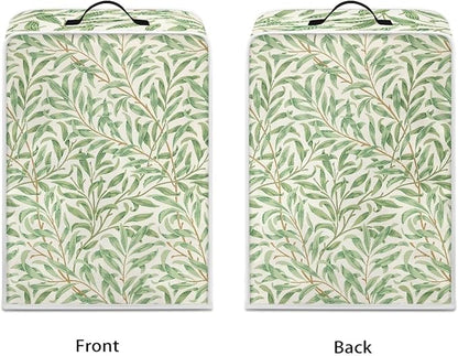 Coffee Maker Cover For Kitchen With Top Handle Waterproof Dust Appliance Cover Suitable For Most Coffee Machine Models William Morris Green