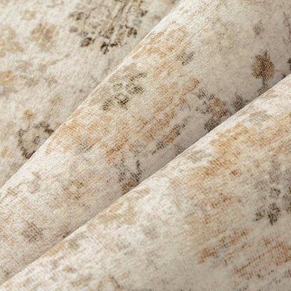Beige 2x6 Runner Rug Hallway Non Slip Kitchen Vintage Distressed Long Carpet Indoor Machine Washable Traditional Floral Bedroom Accent Throw Rug for Office Laundry Bathroom Dining Living Room