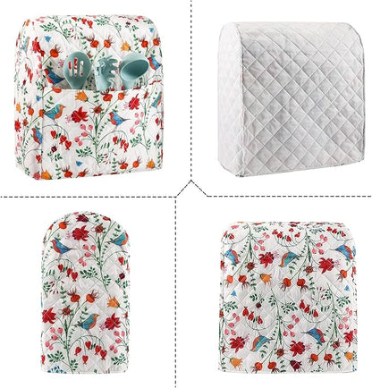 Stand Mixer Cover,Kitchen Mixer Cover Compatible With 5-8 Quart Kitchenaid Hamilton Mixers,Pioneer Woman Kitchen Aid Covers for Stand Mixer,Pioneer Women Kitchen Aid Mixer Assecories