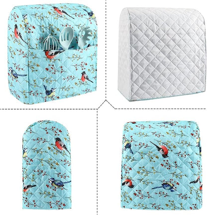 Stand Mixer Cover,Kitchen Mixer Cover Compatible With 5-8 Quart Kitchenaid Hamilton Mixers,Pioneer Woman Kitchen Aid Covers for Stand Mixer,Pioneer Women Kitchen Aid Mixer Assecories
