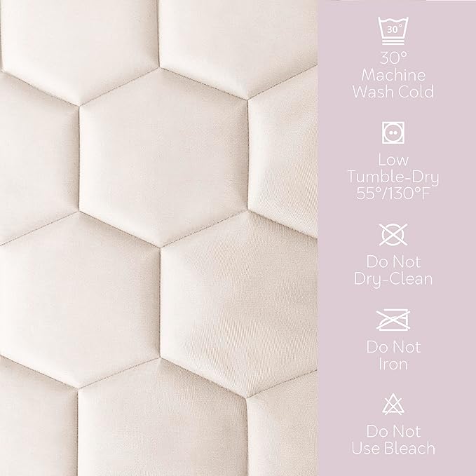 Hearth & Harbor Twin XL Size Quilted Fitted Mattress Pad Cover, 100% Waterproof Mattress Protectors, College Dorm Room Essentials, Deep Pocket Fitted Mattress Cover 8" - 21", Beige Cream