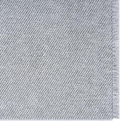 LUXE WEAVERS Solid Machine Woven Gray 2x3 Area Rug, Indoor Stain-Resistant Carpet