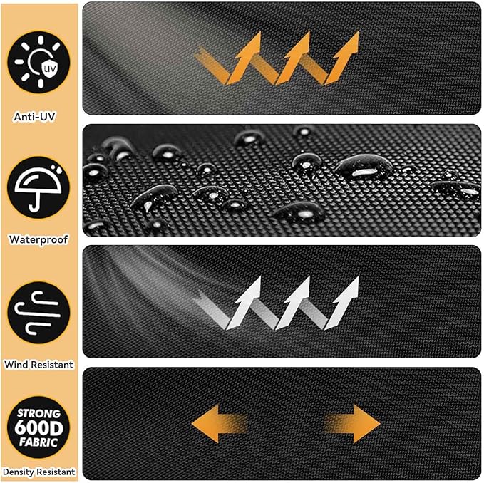 Air Fryer Convection Oven Combo Dust Cover, Heat-Resistant, Waterproof And Dust-Proof 600D Nylon Material, Compatible For Ninja DT201/DT251/DCT451 Air Fryer Convection Oven