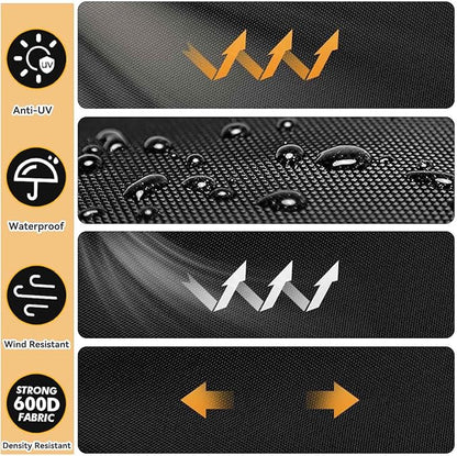 Air Fryer Convection Oven Combo Dust Cover, Heat-Resistant, Waterproof And Dust-Proof 600D Nylon Material, Compatible For Ninja DT201/DT251/DCT451 Air Fryer Convection Oven