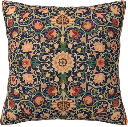 William Morris Vintage Floral 20x20 inches Throw Pillow Covers Cushion Covers for Couch Home Bed Living Room Decorative Pillow Cases