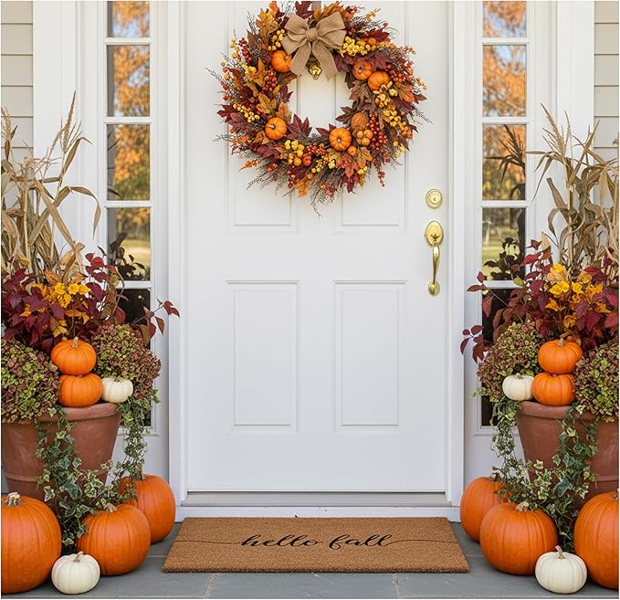 Calloway Mills Hello Fall Doormat, 17" x 29"