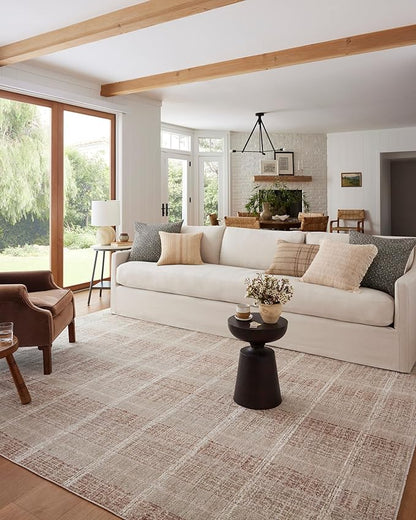 Loloi Angela Rose Ember Collection EMB-02 Clay/Sand 11'-6" x 15'-7" Area Rug