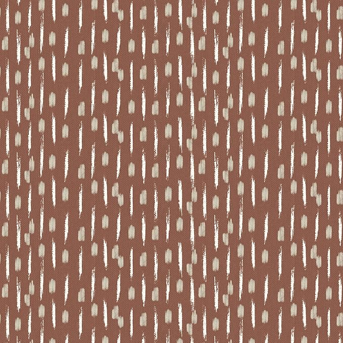 Arden Selections Outdoor Dining Chair Cushion 20 x 20, Rain-Proof, Fade Resistant 20 x 20, Rust Red Brushed Texture