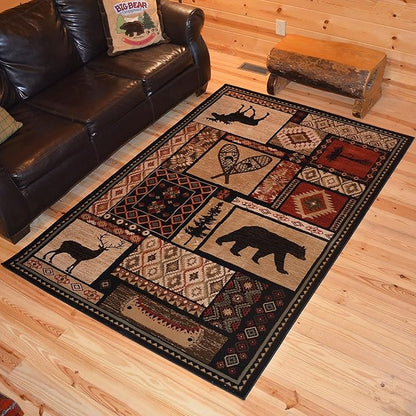 Mayberry Rug Patchwork Area Rug, 2'3"x7'7", Multi
