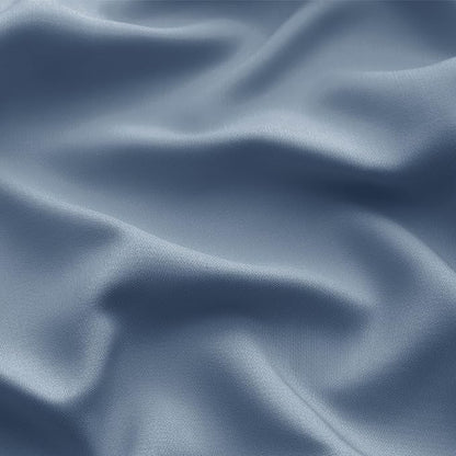 Bedsure Queen Sheet Set, Cooling Sheets for Queen Size Bed Set, Rayon Derived from Bamboo, Breathable & Soft, Deep Pocket, Hotel Luxury Silky Bedding for Hot Sleepers, Dusty Blue