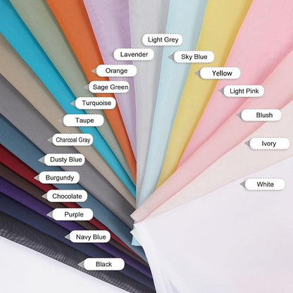 OVZME Blush Pink Bedroom Curtains 96 Length for Farmhouse, 59 Inch Extra Wide Light Filtering Voile Drapes Light Airy Window Decor for Patio Door Living Room Bedroom Dining, 59Wx96L Inches