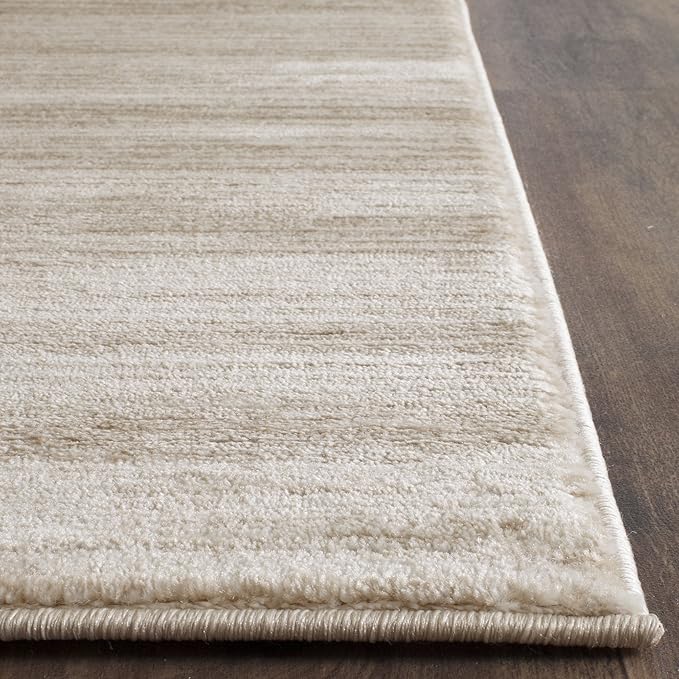 SAFAVIEH Vision Collection Accent Rug - 2' x 3', Cream, Modern Ombre Design, Non-Shedding & Easy to Clean, Ideal for Entryway, Foyer, Bedroom (VSN606F)