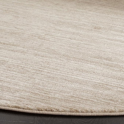SAFAVIEH Vision Collection Area Rug - 12' Round, Cream, Modern Ombre Design, Non-Shedding & Easy to Clean, Ideal for Living Room, Bedroom, Dining Space (VSN606F)