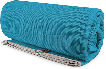 CGEAR Original Sand-Free Outdoor Rug Camping Mat - Water-Resistant & Anti-Fade Material - Military-Grade - Reversible Design - Area Rug for Beach, RV, & Picnics - Travel Bag
