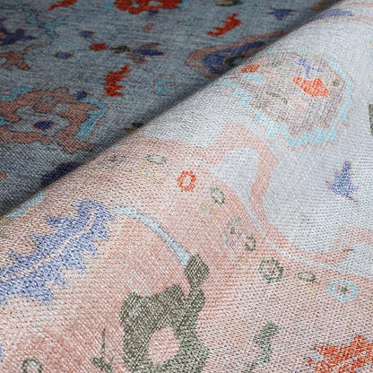 Fame Rugs Modern Oushak Rug 2'6"x13, Vintage Turkish Colorful Oriental Antique Inspired Long Runner Rugs, Luxury Living Room Bedroom (995BO, 2'6" x 13')
