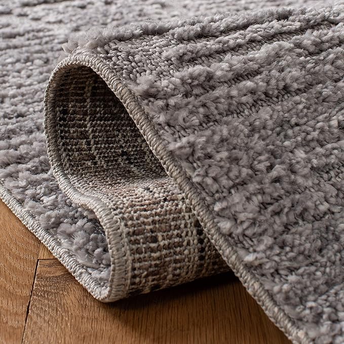 SAFAVIEH Marrakesh Collection Area Rug - 10' x 14', Grey, Bohemian Design, Ideal for High Traffic Areas in Living Room, Bedroom & Dining Room (MRK517F-10)
