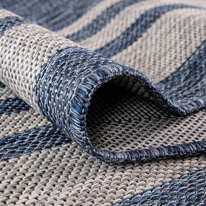 Keen Home Design Terrace Outdoor Runner Rug - 2x6 Washable Indoor/Outdoor Rug for Patio, Kitchen, Balcony, Beach, Garden, Deck and Porch, Size: 2'2"x5'7"