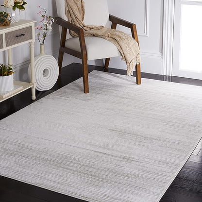 SAFAVIEH Area Rug 6x9 - Vision Collection - Ivory & Grey, Modern Ombre Design, Non-Shedding & Easy to Clean, Ideal for Living Room, Bedroom, Dining Space (VSN606K)