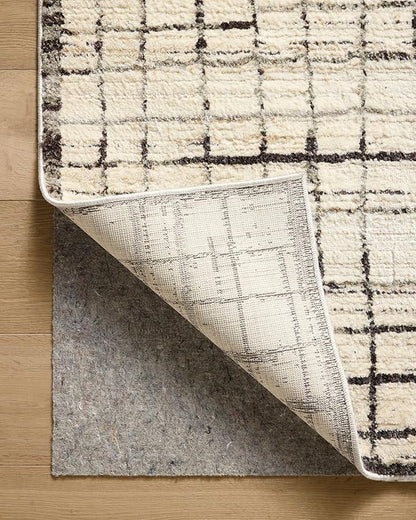 Loloi Jeremiah Brent Bleecker Collection BLE-01 Ivory/Charcoal 2'-7" x 10'-0" Runner Rug