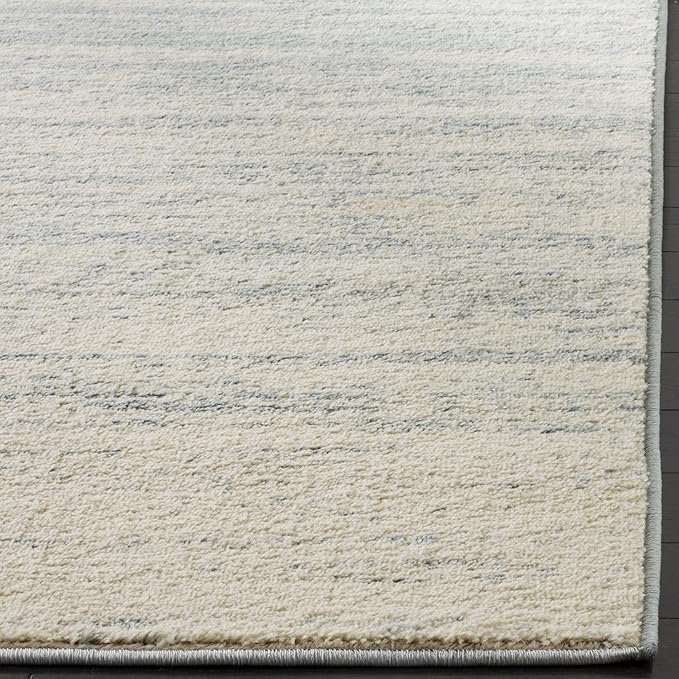 SAFAVIEH Area Rug 8x10 - Adirondack Collection - Large - Slate & Cream, Modern Ombre Design, Non Shedding & Easy to Clean, Ideal for Living Room, Bedroom, Office, Dining Space (ADR113T)