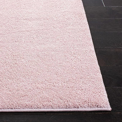 SAFAVIEH Plain and Solid Collection Accent Rug - 3'3" x 5'3", Pink, Non-Shedding & Easy Care, Ideal for High Traffic Areas in Entryway, Living Room, Bedroom (PNS320-4406)