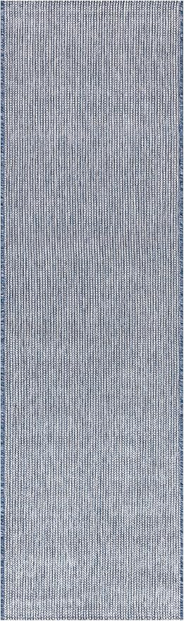 Keen Home Design Terrace Outdoor Runner Rug - 2x10 Washable Indoor/Outdoor Rug for Patio, Kitchen, Balcony, Beach, Garden, Deck and Porch, Size: 2'2"x9'11"