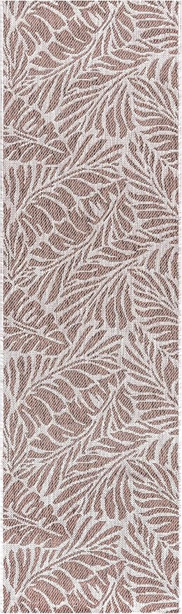 Keen Home Design Terrace Outdoor Runner Rug - 2x12 Washable Indoor/Outdoor Rug for Patio, Kitchen, Balcony, Beach, Garden, Deck and Porch, Size: 2'2"x11'10"