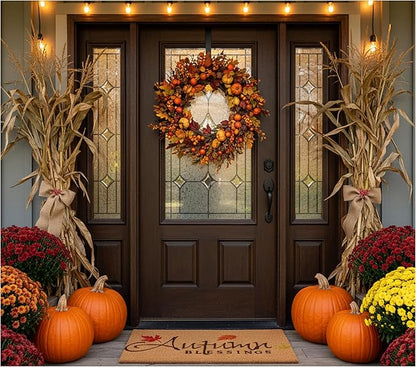Calloway Mills AZ101841729 Blessed Doormat, 17" x 29", Multicolor