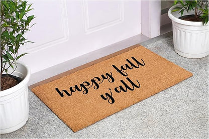 Calloway Mills Hapy Fall Yall Doormat, 24" x 36"