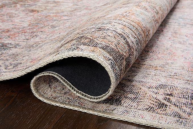 Loloi Adrian Collection ADR-05 Sunset/Charcoal 2'-3" x 3'-9", .19" Thick Accent Rug