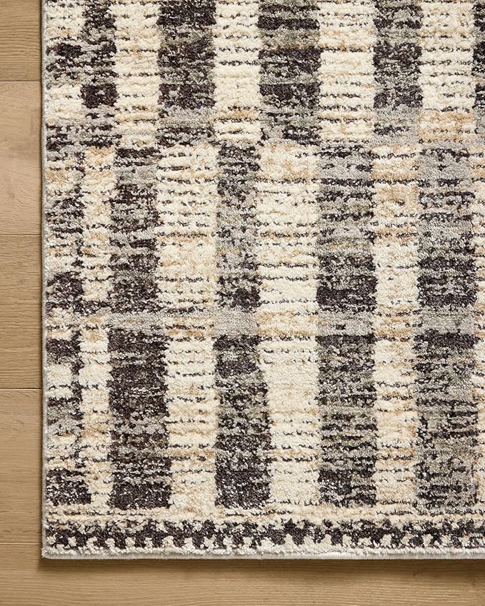 Loloi Jeremiah Brent Bleecker Collection BLE-03 Beige/Stone 7'-10" x 10' Area Rug