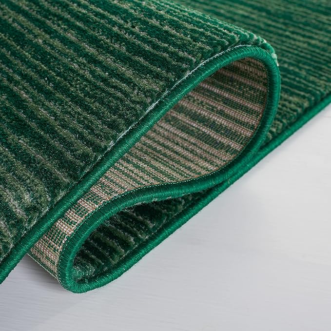 SAFAVIEH Area Rug 11x15 - Vision Collection - Large - Dark Green, Modern Ombre Design, Non-Shedding & Easy to Clean, Ideal for Living Room, Bedroom, Dining Space (VSN606Y)