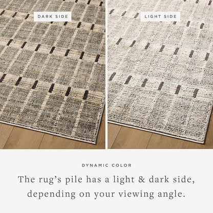 Loloi Jeremiah Brent Bleecker Collection BLE-04 Sage/Granite 2'-7" x 8'-0" Runner Rug