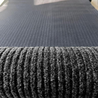 sigun Modern Non-Slip Hallway Runner Rug – Washable, Stain-Resistant & Custom Size – Durable Indoor/Outdoor Carpet for Entryway, Kitchen, Porch, Balcony, Patio & Garage – High-Traffic | Black - 2 x 7