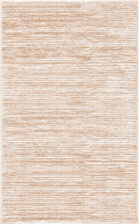 SAFAVIEH Vision Collection Accent Rug - 2' x 3', Cream, Modern Ombre Design, Non-Shedding & Easy to Clean, Ideal for Entryway, Foyer, Bedroom (VSN606F)