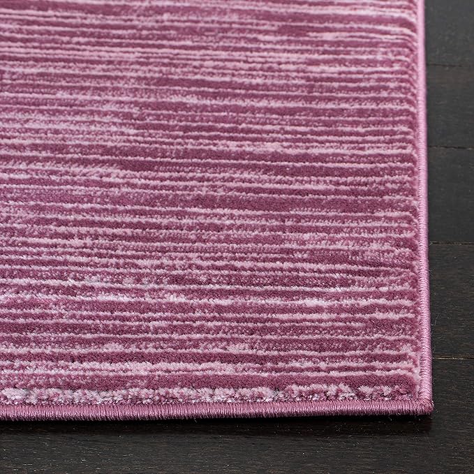 SAFAVIEH Vision Collection Runner Rug - 2'2" x 6', Grape Purple, Modern Ombre Design, Non-Shedding & Easy to Clean, Ideal for Entryway, Foyer, Bedroom (VSN606A)