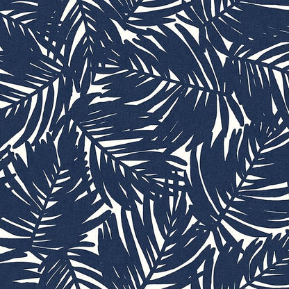 Arden earthFIBER Outdoor Dining Chair Cushion, 20 x 20, Rain-Proof, Fade Resistant, Navy Blue King Palm