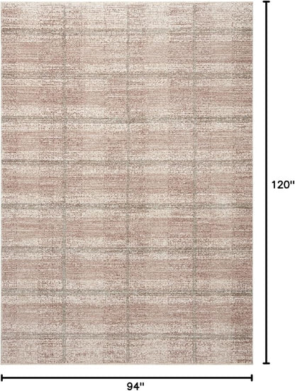 Loloi Angela Rose Ember Collection EMB-06 Clay/Mist 7'-10" x 10' Area Rug