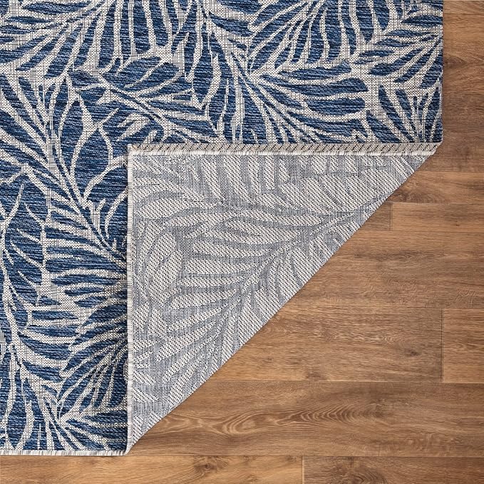 Keen Home Design Terrace Outdoor Runner Rug - 2x8 Washable Indoor/Outdoor Rug for Patio, Kitchen, Balcony, Beach, Garden, Deck and Porch, Size: 2'2"x7'7"