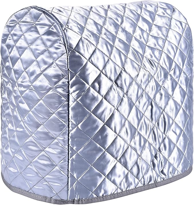 Stand Mixer Cover compatible with Kitchenaid Mixer, Fits All Tilt Head & Bowl Lift Models,Pure Cottot,Fine, Soft, Not Easy to Fade, Not Easy To Pilling (Grey, Fits for 4.5-Quart and All 5-Quart)