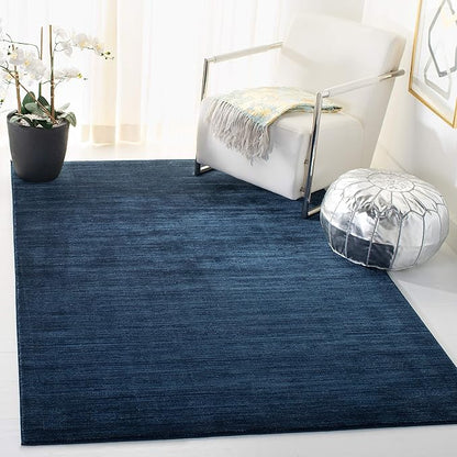 SAFAVIEH Area Rug 6x9 - Vision Collection - Navy, Modern Ombre Design, Non-Shedding & Easy to Clean, Ideal for Living Room, Bedroom, Dining Space (VSN606N)