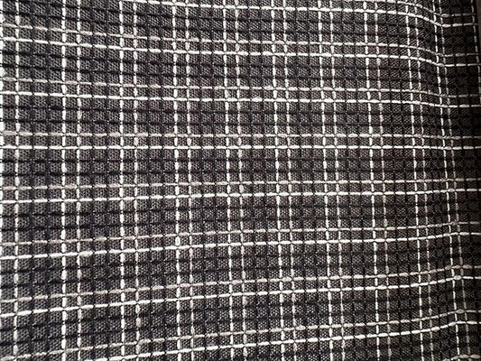 OctoRose 3 Side Zipper Upholstery Checked-Black, Full Size Futon Cover Sofa DayBed Mattress Slipcover (Checked-Black, Full Size)