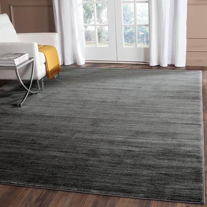 SAFAVIEH Area Rug 6x9 - Vision Collection - Aqua, Modern Ombre Design, Non-Shedding & Easy to Clean, Ideal for Living Room, Bedroom, Dining Space (VSN606B)