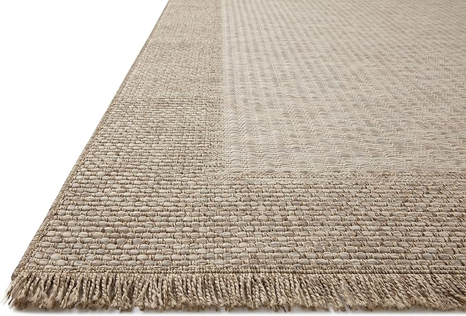 Loloi Dawn Collection Indoor/Outdoor DAW-06 Russet 6'-4" x 9'-2" Area Rug