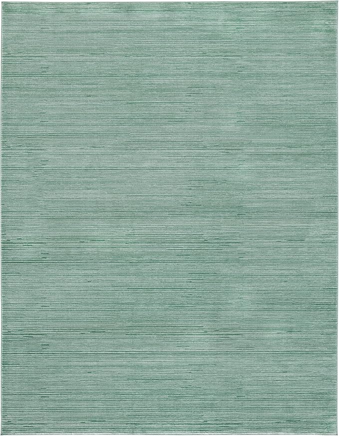 SAFAVIEH Area Rug 10x14 - Vision Collection - Large - Light Green, Modern Ombre Design, Non-Shedding & Easy to Clean, Ideal for Living Room, Bedroom, Dining Space (VSN606X)