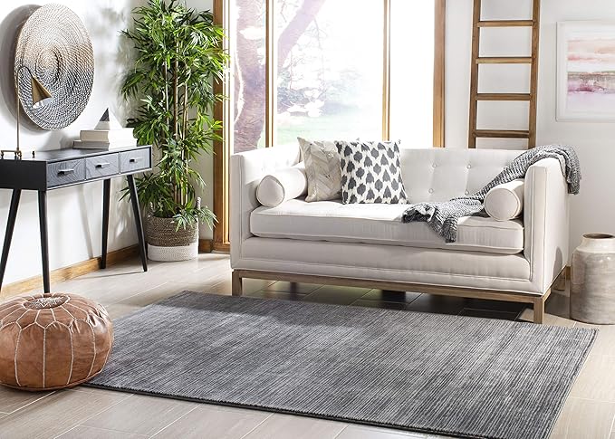 SAFAVIEH Area Rug 12x18 - Vision Collection - Large - Grey, Modern Ombre Design, Non-Shedding & Easy to Clean, Ideal for Living Room, Bedroom, Dining Space (VSN606D)