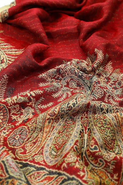 Achillea Big Paisley Pashmina Shawl Wrap for Women – Elegant Scarf for Weddings, Evening Dresses, Festivals & Daily Wear