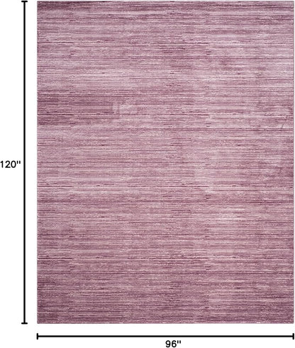 SAFAVIEH Area Rug 8x10 - Vision Collection - Large - Grape Purple , Modern Ombre Design, Non-Shedding & Easy to Clean, Ideal for Living Room, Bedroom, Dining Space (VSN606A)