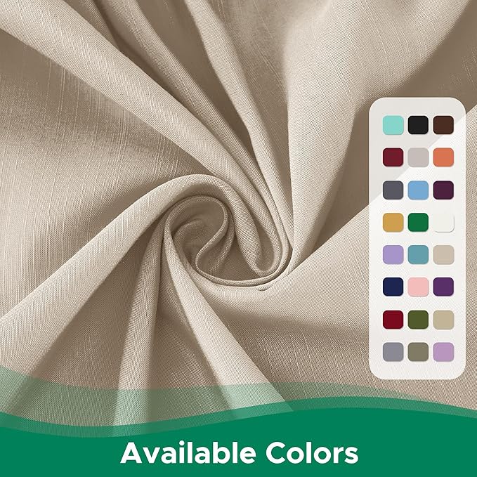 Biscaynebay Wrap Around Bed Skirts for Full & Full XL Beds 19" Long Drop, Light Camel Adjustable Elastic Dust Ruffles Easy Fit Wrinkle & Fade Resistant Silky Luxurious Fabric Solid Machine Washable